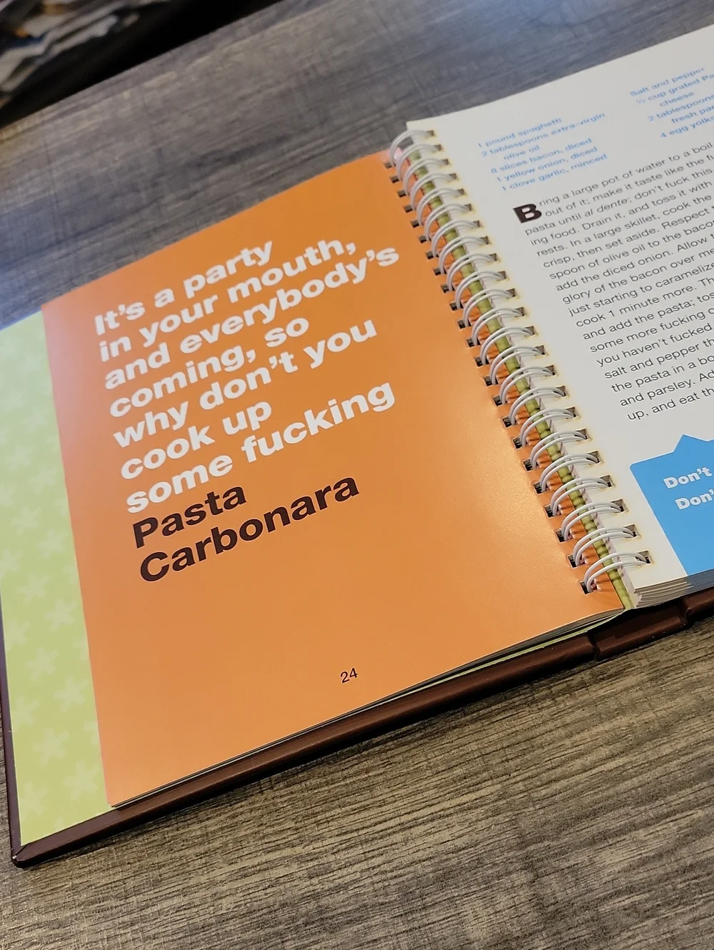 Profanity Cookbook.EUC.Funny.Gag Gift